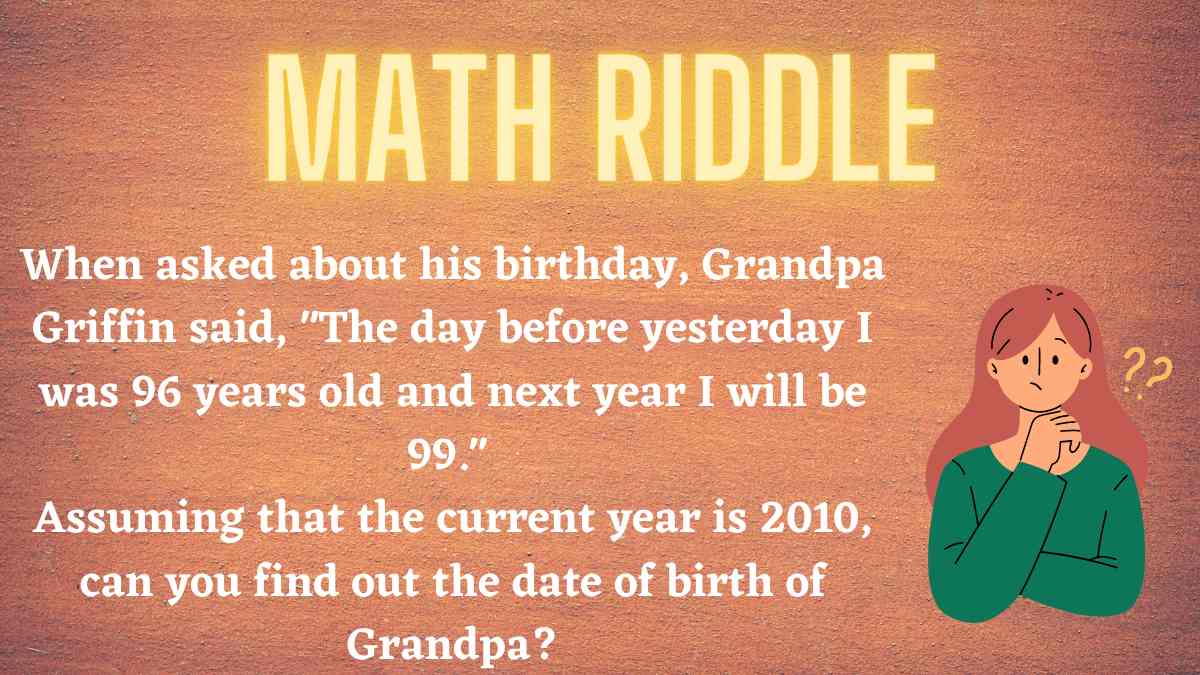 Prove You Are A Genius By Solving These Math Riddles. 