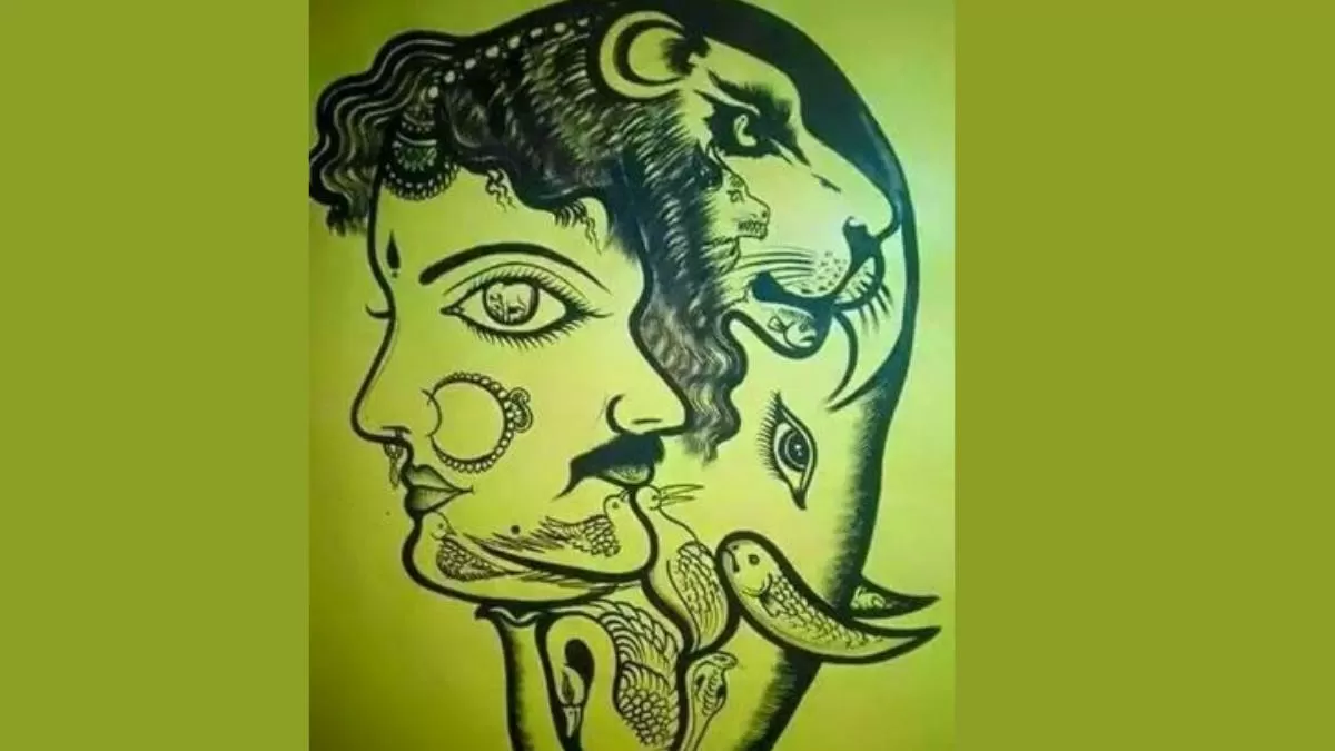 Find Hidden Animals Optical Illusion