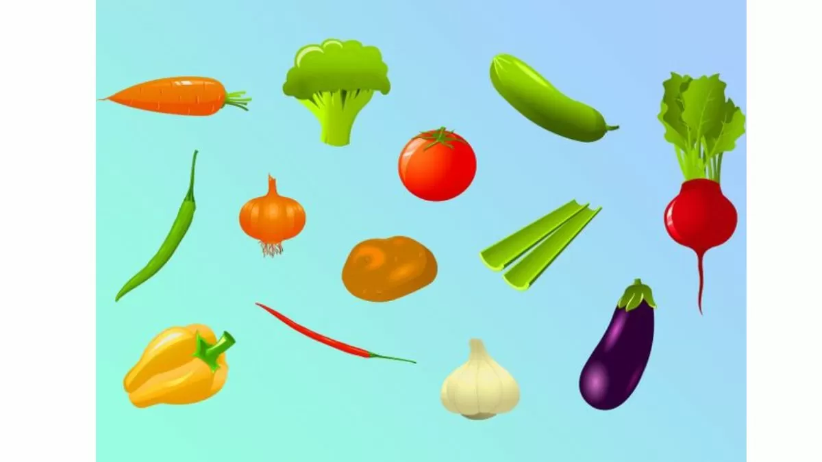 Can you help Madam Maria to spot the odd one in the vegetable basket?