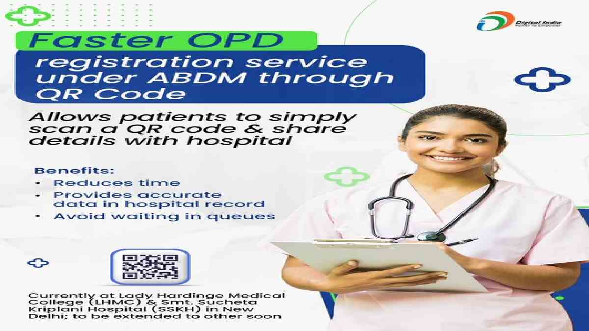 NHA introduces QR Code based rapid OPD registration
