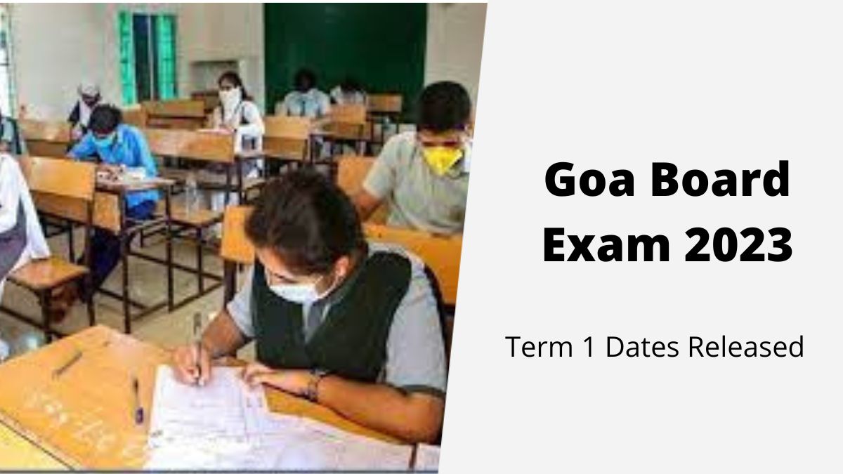 Goa Board Term 1 Datesheet
