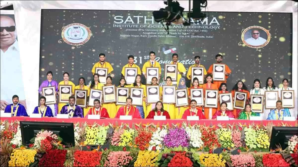 SATHYABAMA INSTITUTE OF SCIENCE AND TECHNOLOGY
