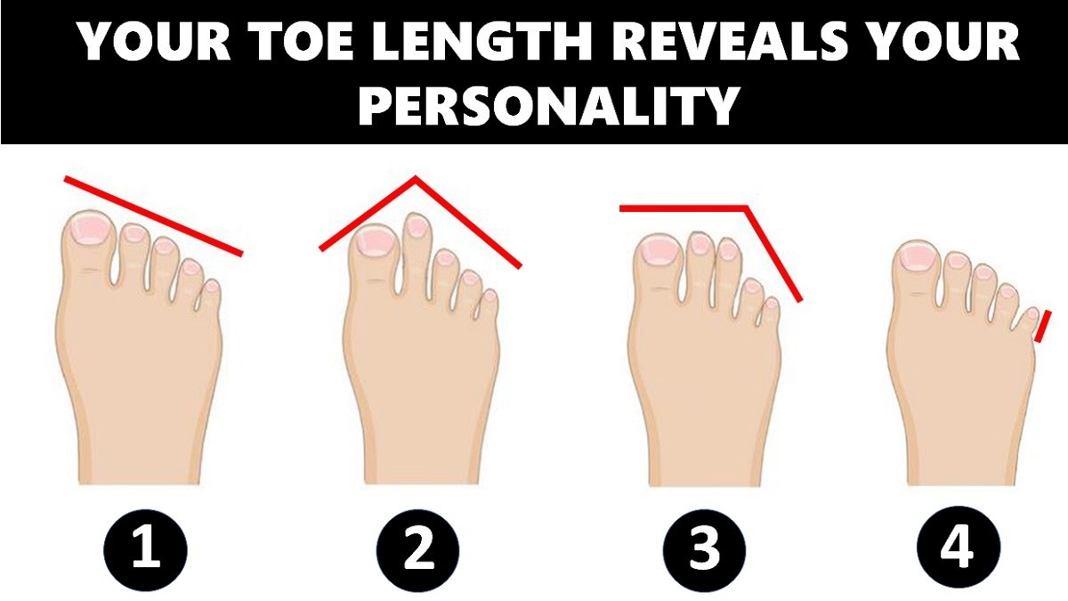 Toe Personality Test Your Toes Reveal Your True Personality Traits