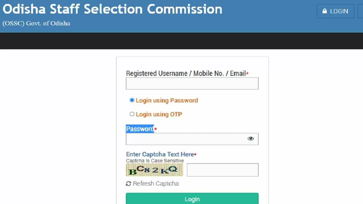 OSSC Group C Technical Admit Card 2022