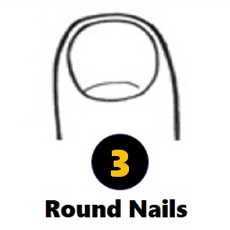 Nail Shape Personality Test Round/Oval Nails Personality Traits