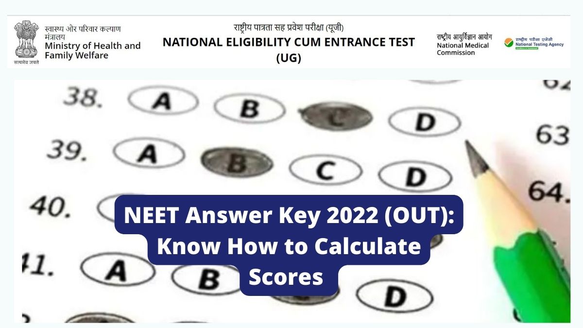NEET Answer Key 2022 Calculation of Scores