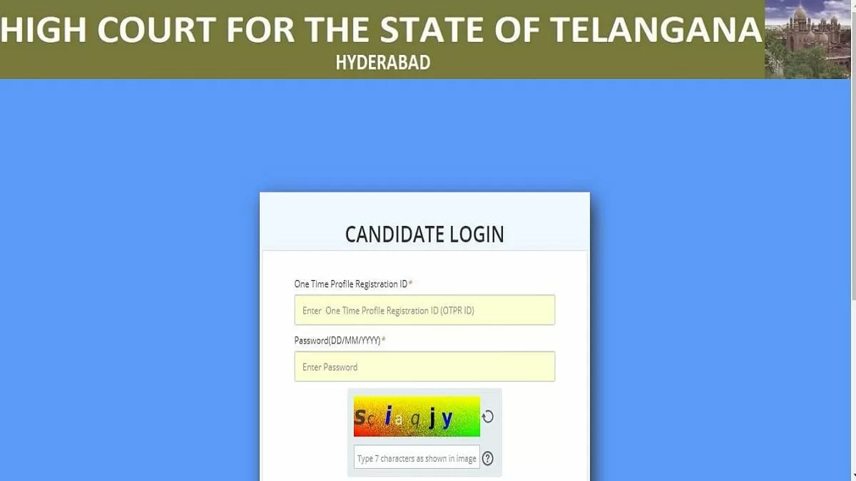 TS High Court Admit Card 2022