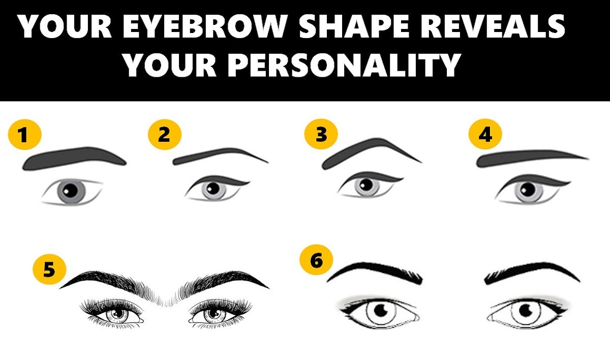 Eyebrow Shape Personality Test: Your Eyebrows Reveal Your True Personality Traits