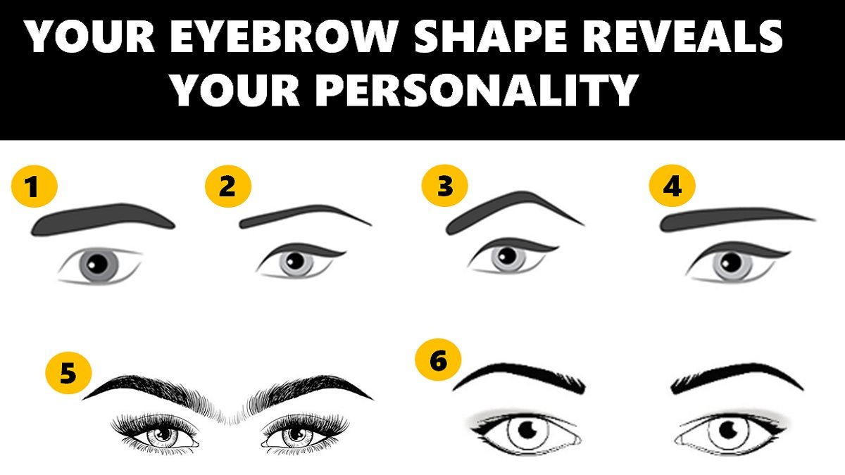 Eyebrow Shape Personality Test: What Does Your Eyebrow Shape Say About You?