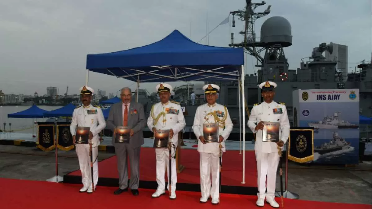 INS Ajay decommissioned after 32 years of service: Check details