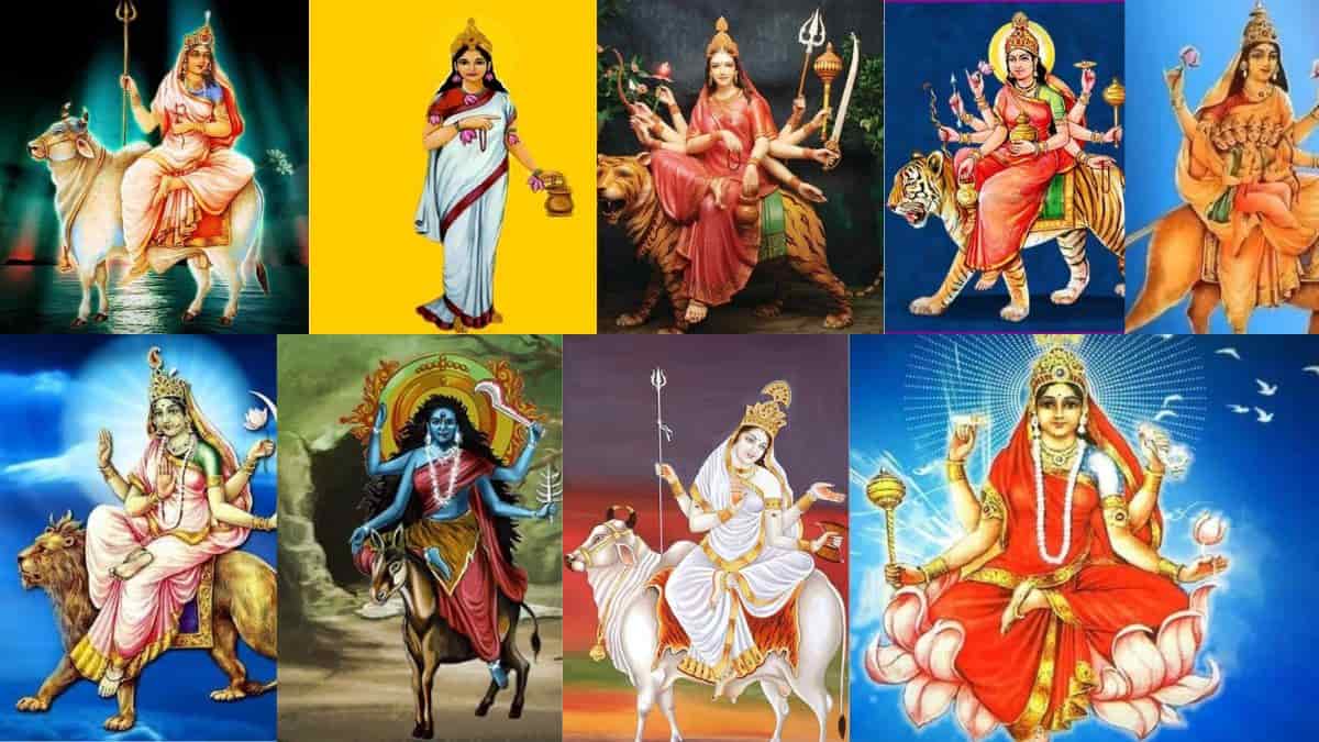 Nine Forms Of Goddess Durga 