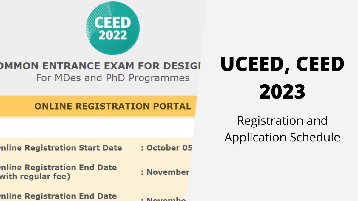 UCEED, CEED 2023 Registrations