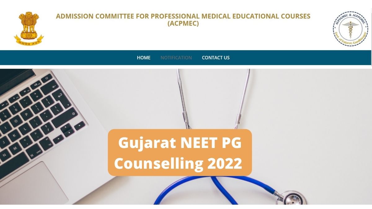 Gujarat NEET PG Counselling 2022