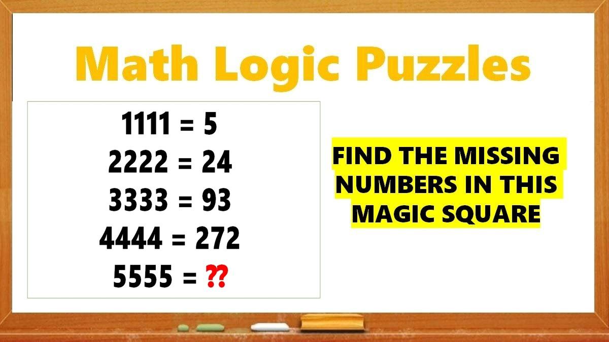 Math Riddles: Only 1 out 5 Geniuses Can Solve These Math Puzzles