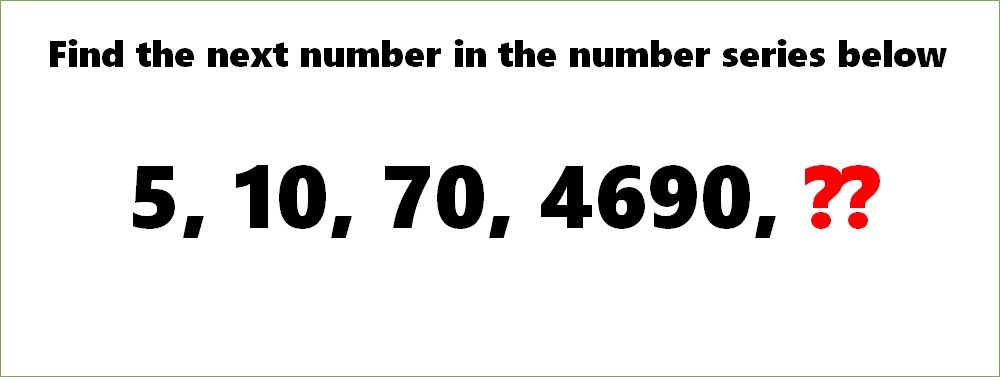 Math Riddles: Missing Number Series Puzzle, Difficulty Level Hard