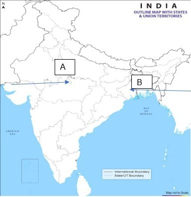 centres of the Revolt of 1857