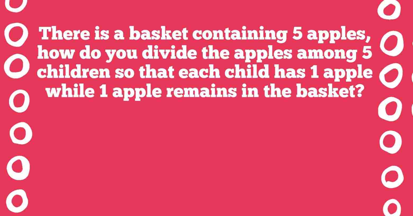 These Three Math Riddles Will Make You Fall In Love With The Subject ...