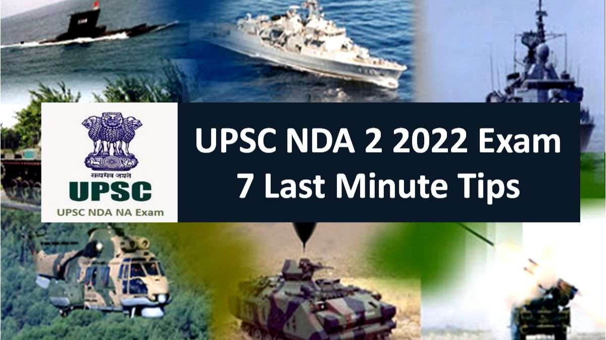 UPSC NDA (2) 2022 Exam Begins Tomorrow (September 4)