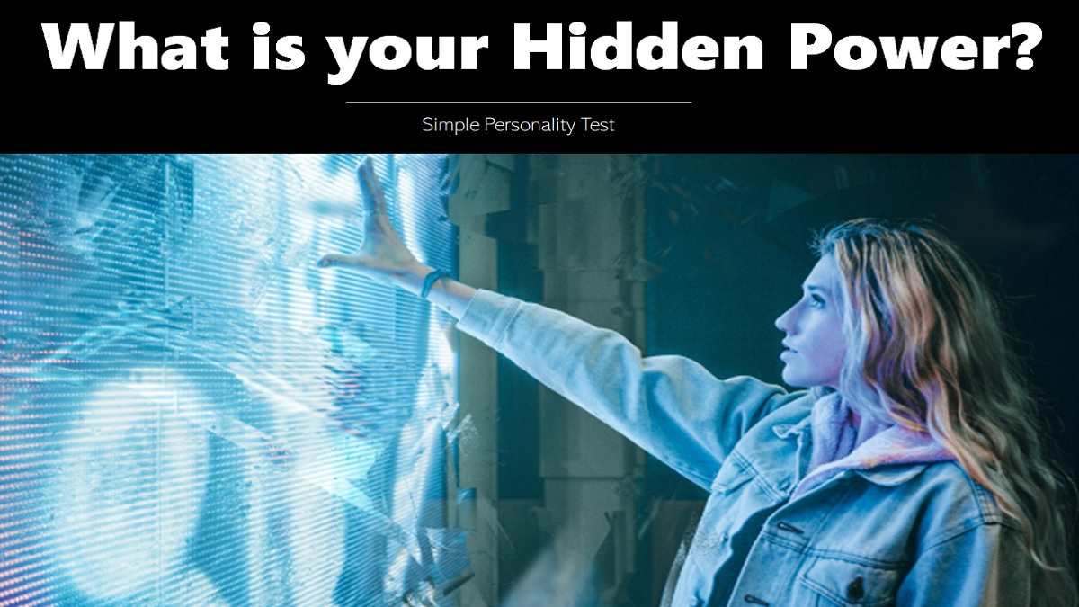 What is your Hidden Power? Simple Personality Test