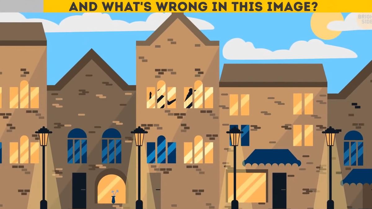 Brain Teaser: Only Geniuses Can Find What Is Wrong With The Picture In 7 Seconds