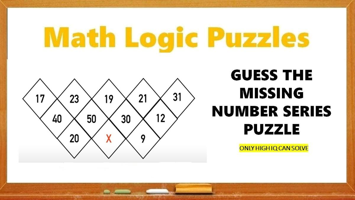 Difficult Maths Puzzle Questions With Answers