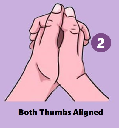 Thumb Personality Test: Way You Cross Your Thumbs Reveals Your Personality