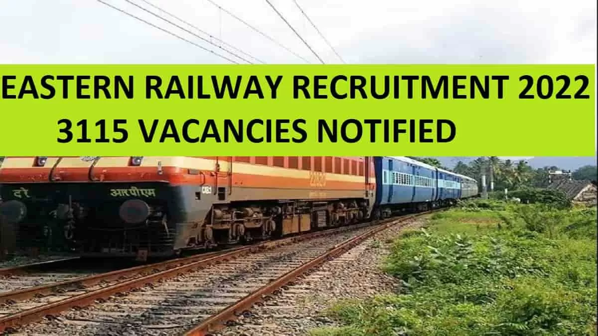 Eastern Railway Apprentice Recruitment 2022