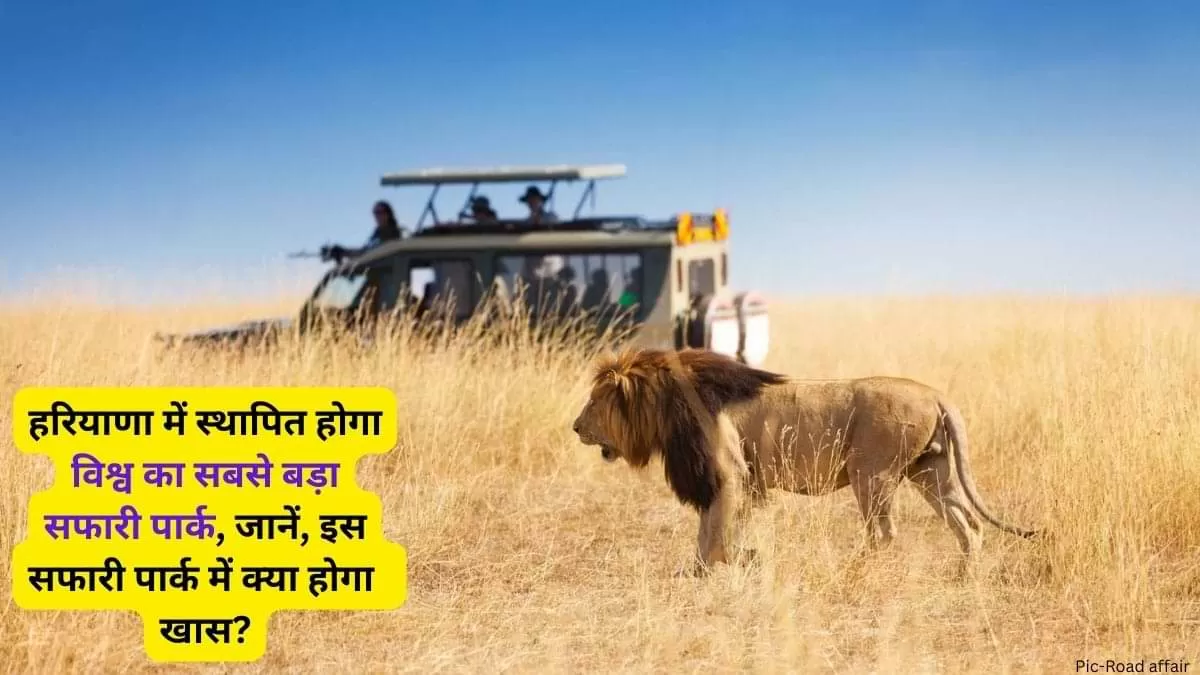 हरियाणा में स्थापित होगा विश्व का सबसे बड़ा सफारी पार्क