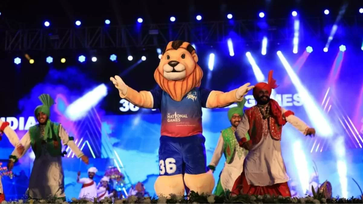 36वें राष्ट्रीय खेलों का 'शुभंकर' और 'एंथम' लांच
