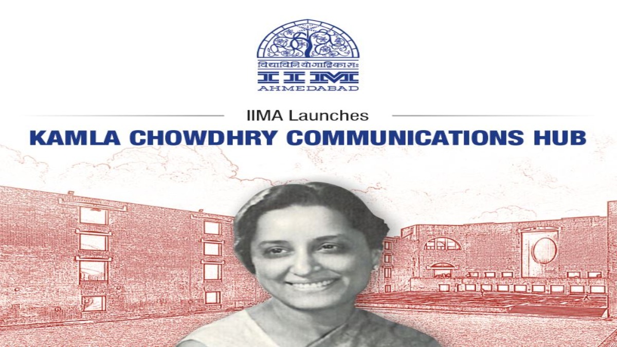 IIM Ahmedabad To Set Up Kamla Chowdhry Communications Hub