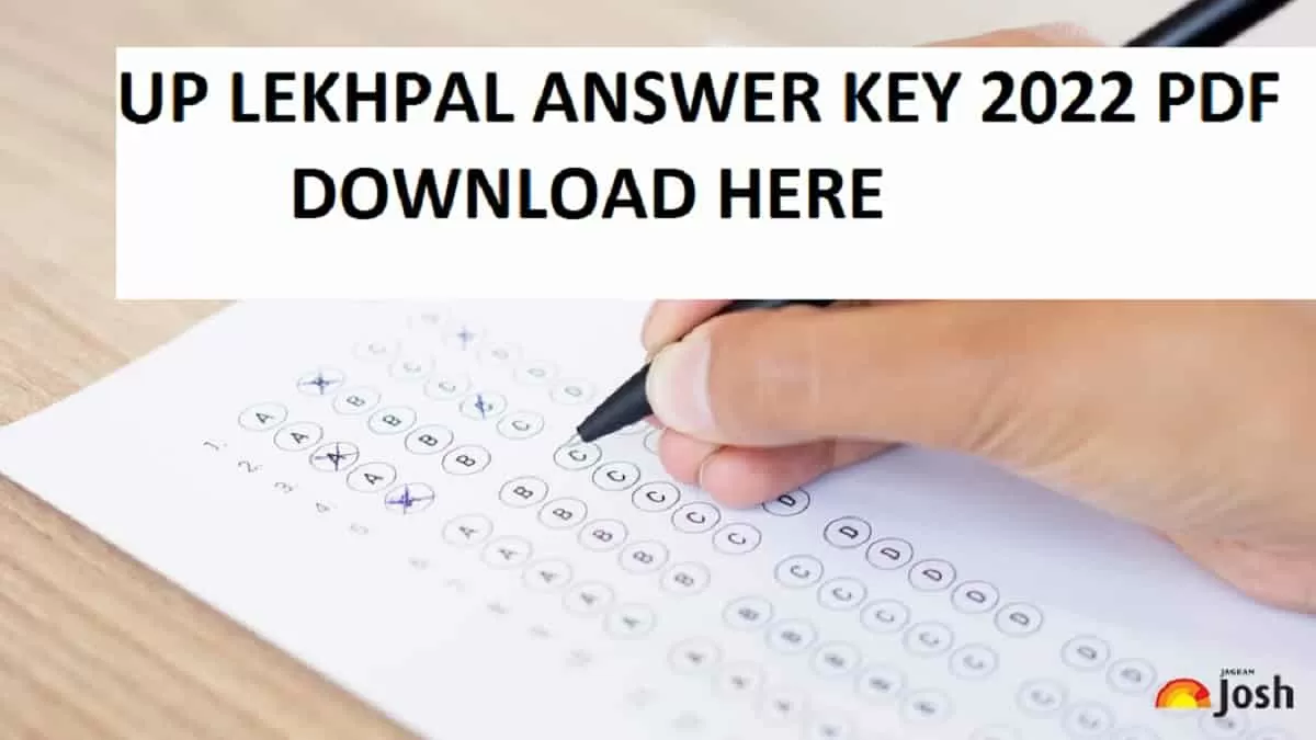 UP Lekhpal Answer Key 2022