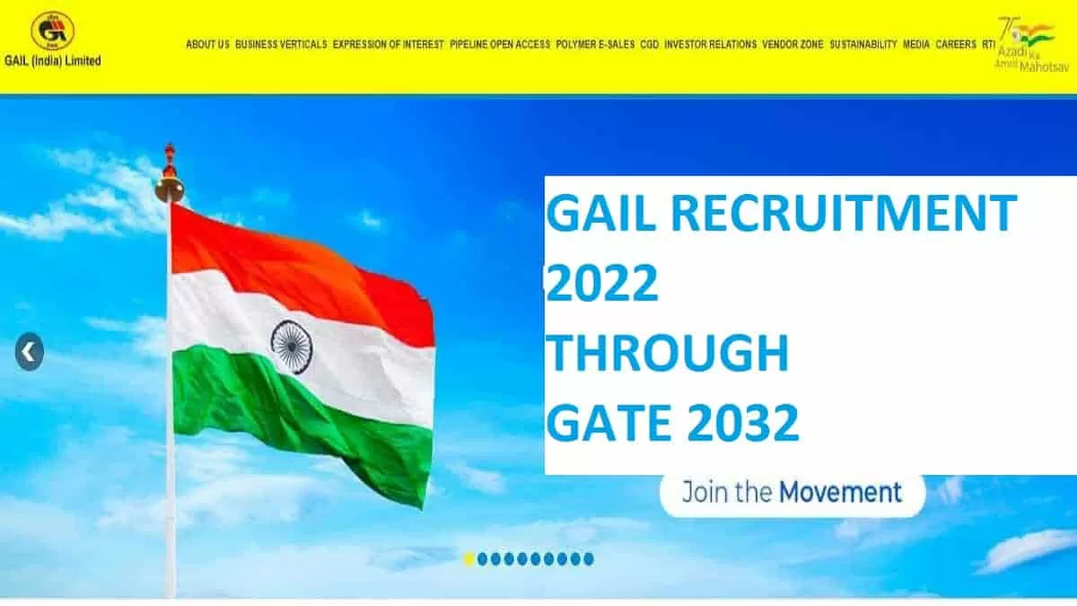 GAIL Recruitment 2022