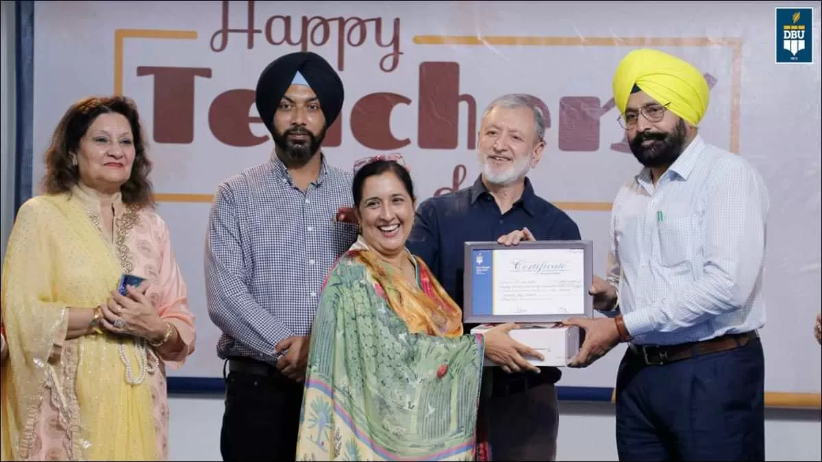 TEACHERS’ DAY CELEBRATION AT DESH BHAGAT UNIVERSITY