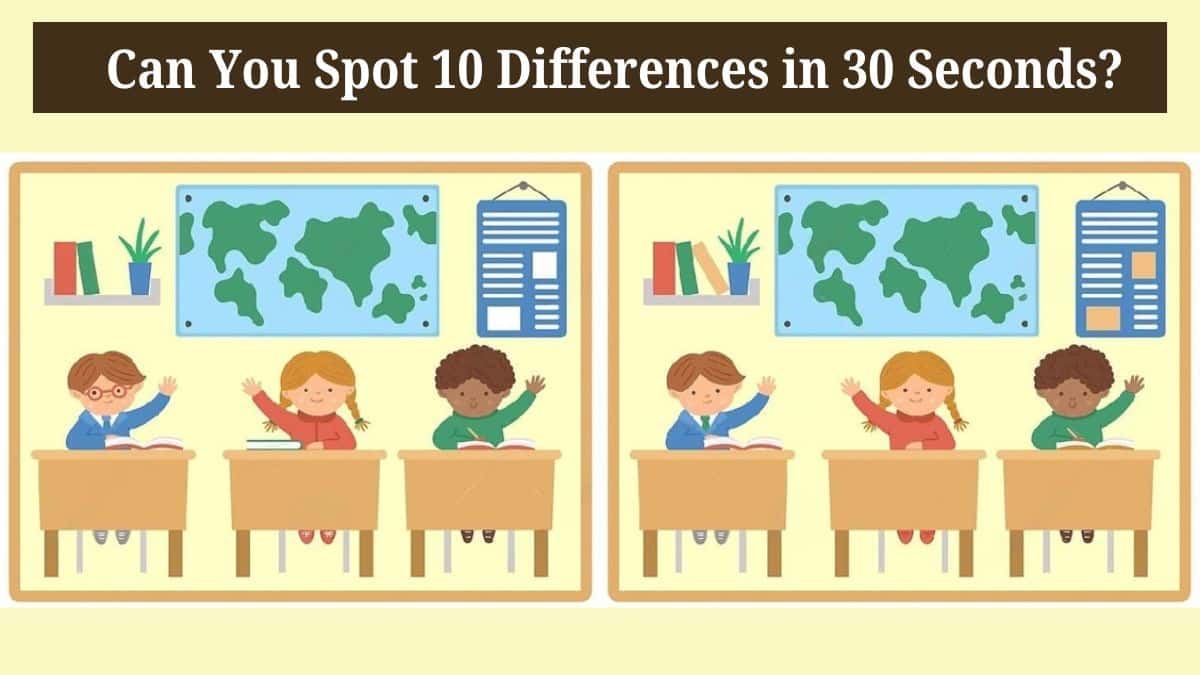 Classroom Spot The Difference Worksheet (Teacher-Made) | lupon.gov.ph