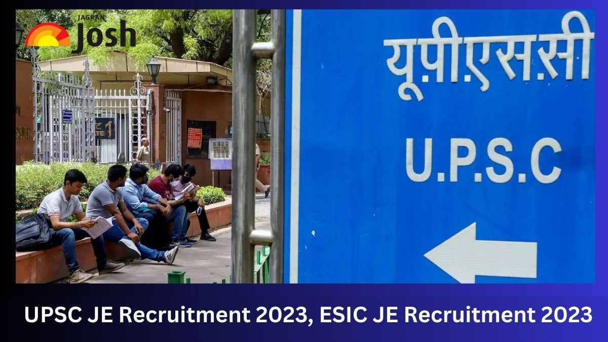 UPSC JE Recruitment 2023: जूनियर इंजीनियर के 78 पदों पर आवेदन प्रक्रिया शुरू, इस डायरेक्ट लिंक से करें अप्लाई