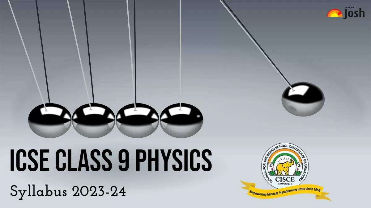 ICSE Class 9 Physics Syllabus 2023 - 2024: Unit-wise Class 9th Physics ...