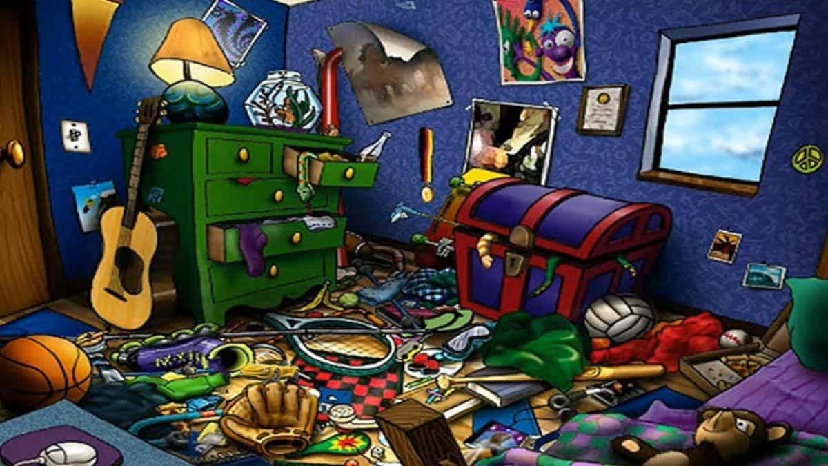 Seek and Find Puzzle: Can you find a car in the room in 6 seconds?