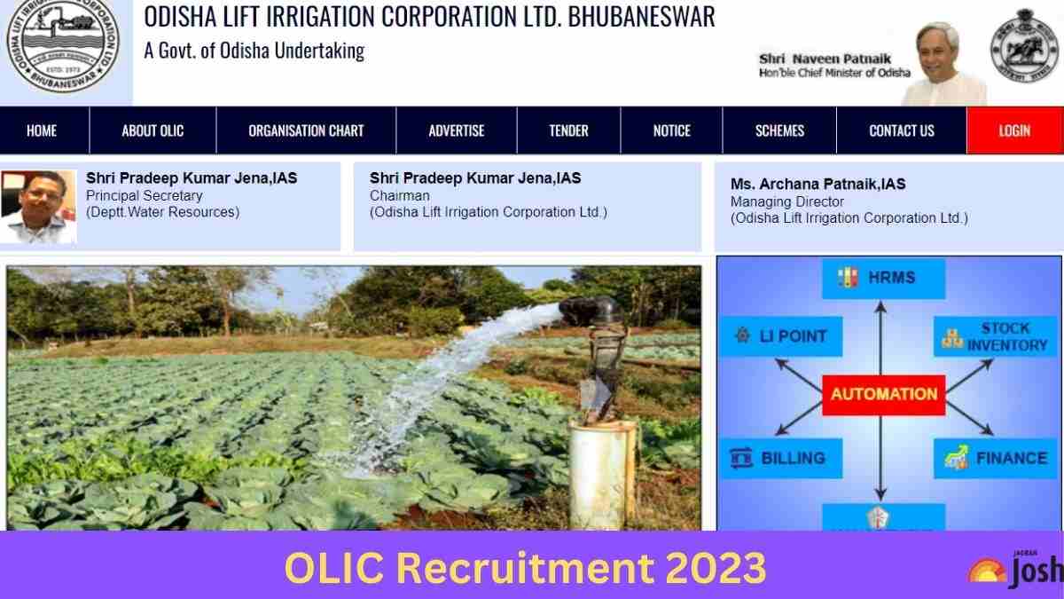OLIC RECRUITMENT 2023 NOTIFICATION OUT