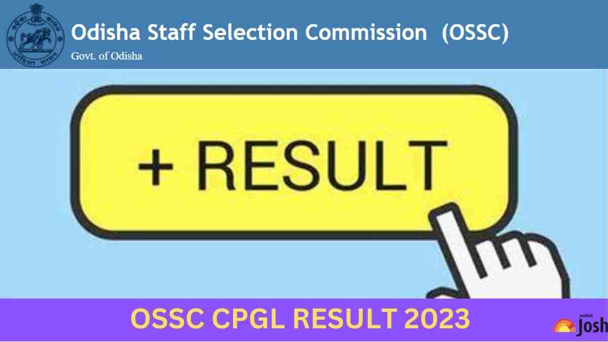 OSSC CPGL RESULT 2023 RELEASED