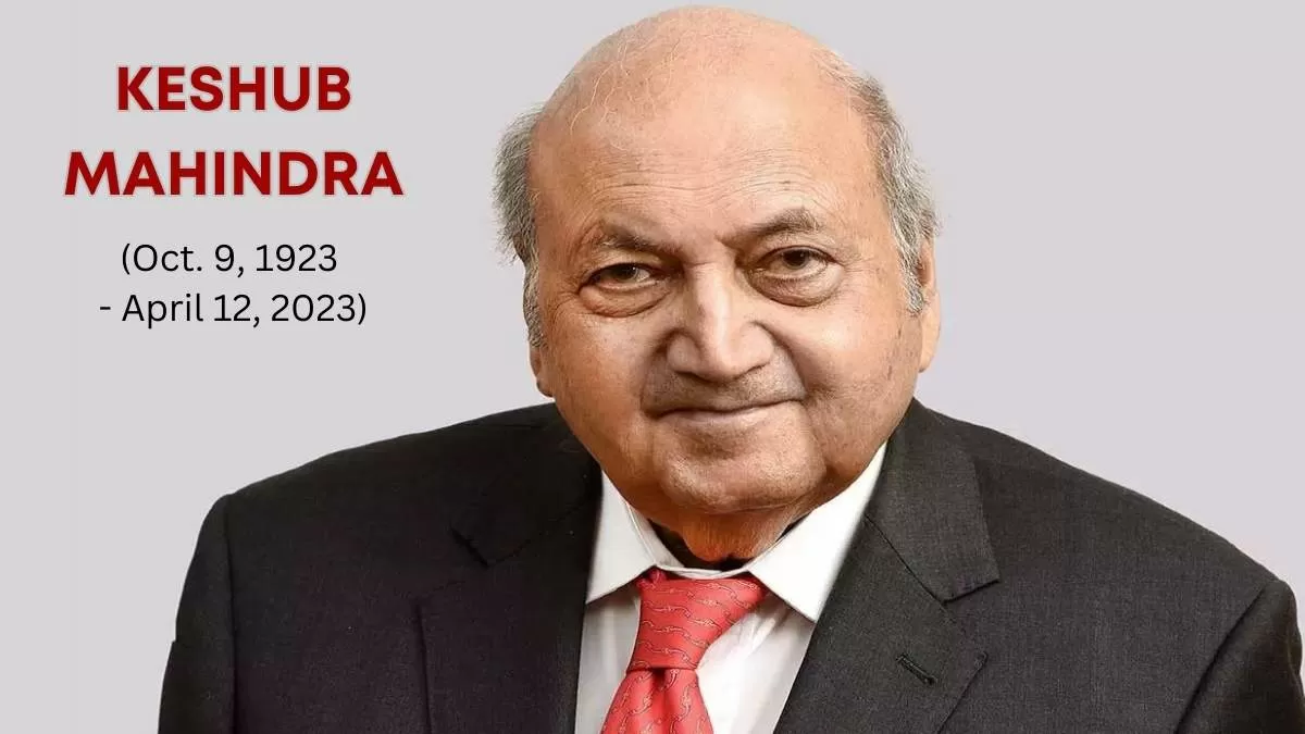 Who Was Keshub Mahindra?
