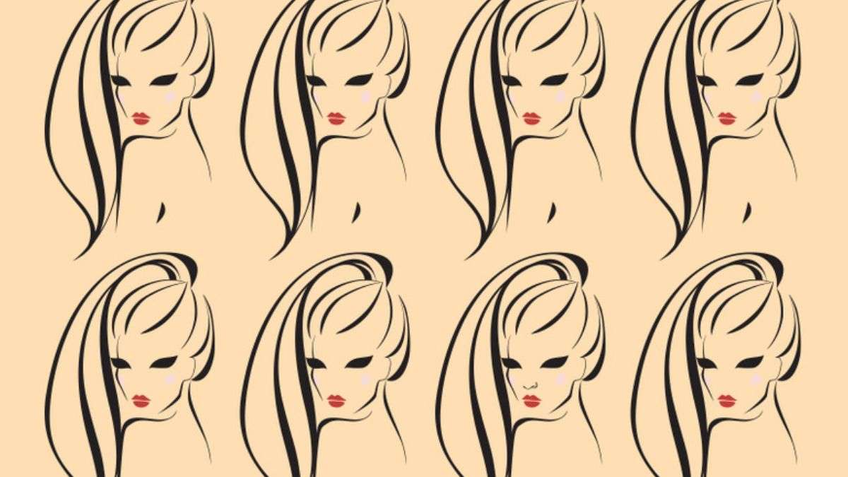 Brain Teaser for Testing Your IQ: Can you spot the Odd Woman Out in picture within 9 secs?