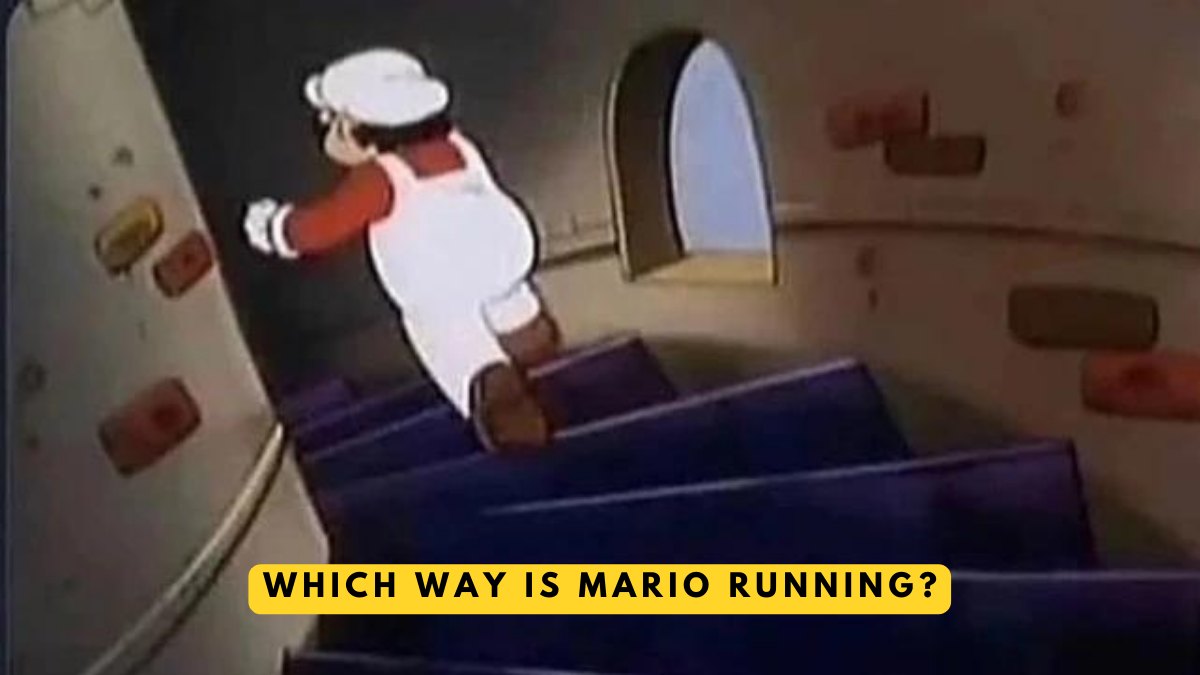 Brain Teaser IQ Test: Only the most intelligent individuals can find which way Mario is running in 7 seconds!