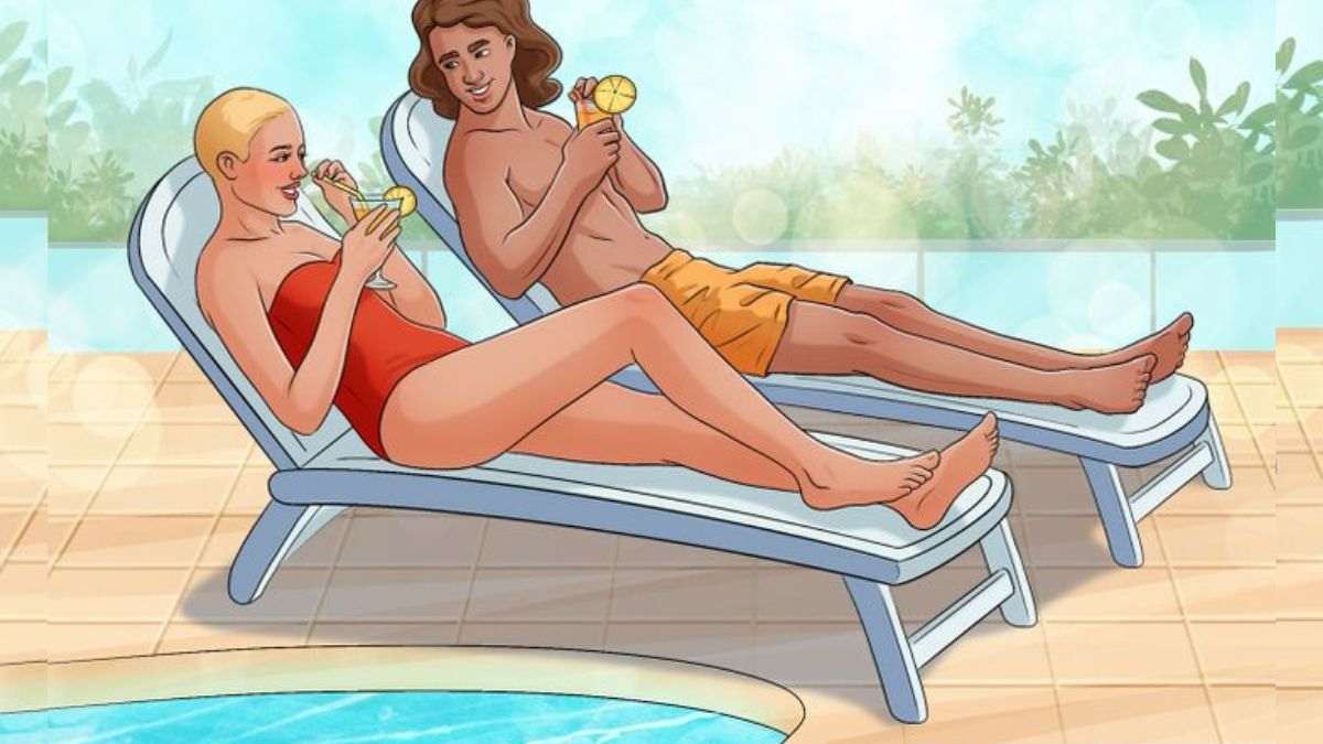 Brain Teaser for Testing Your IQ: Can you spot the mistake in Swimming Pool picture in 5 secs?