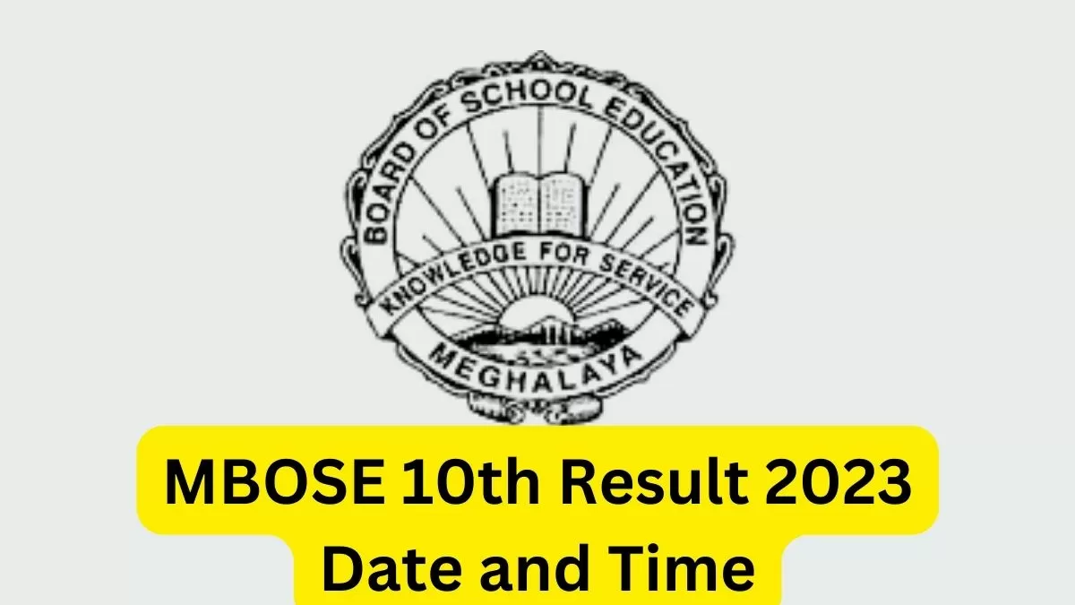 Get here latest updates and news for MBOSE SSLC Result 2023