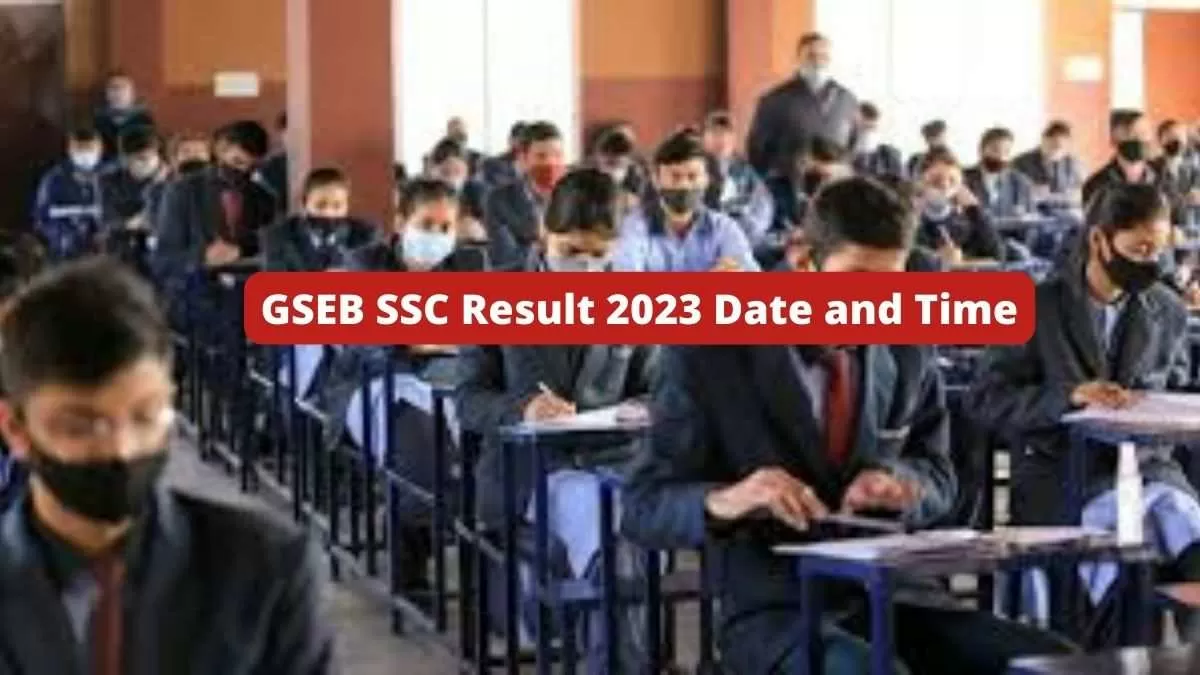 GSEB SSC Result 2023 Date and Time