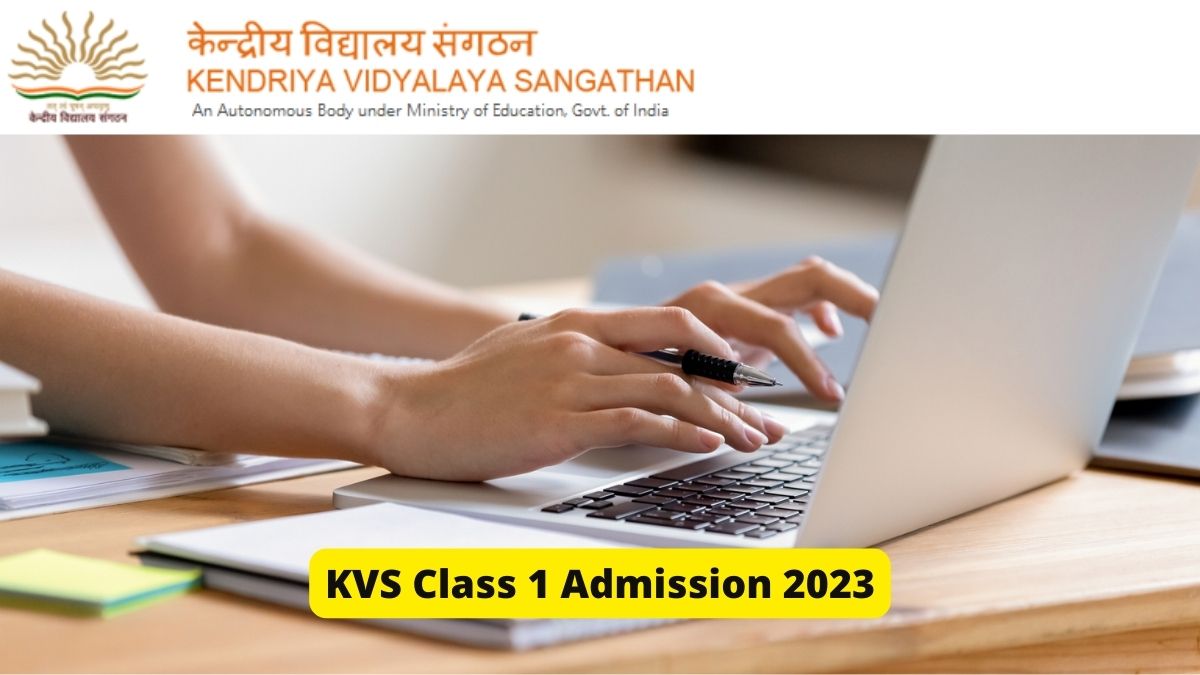 KVS Class 1 Admission 2023 