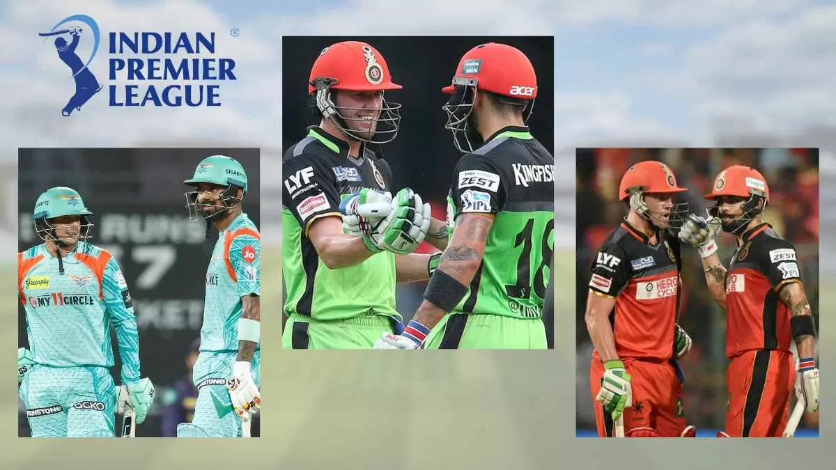 Highest IPL Partnerships in History (2008 - 2023)