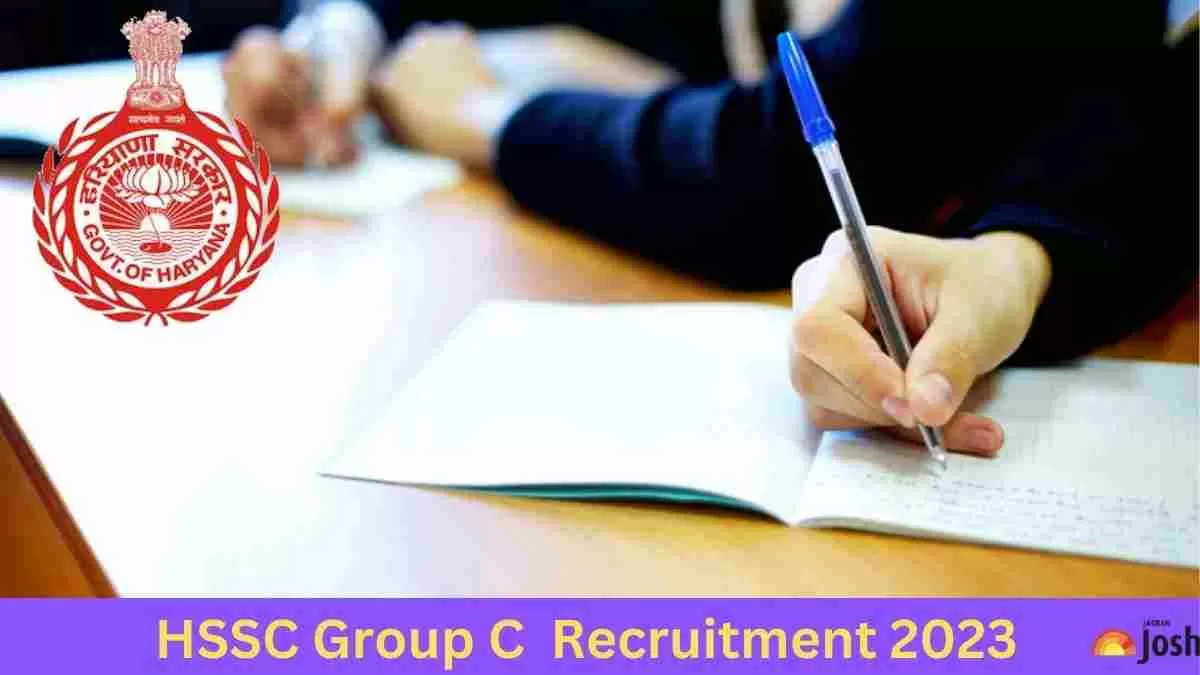 HSSC GROUP C RECRUITMENT 2023 NOTIFICATIONOUT 