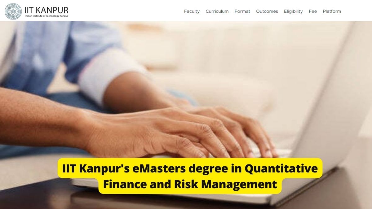 IIT Kanpur to upskill workforce in #QuantitativeFinance and