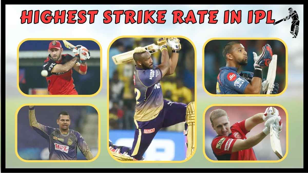Players with the Highest Strike Rate in IPL